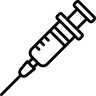 Sterile and non-sterile injectables icon
